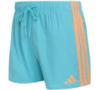 adidas 3-Streifen 3" Badeshorts Herren KA4907 - lucid cyan/lucid orange XXL