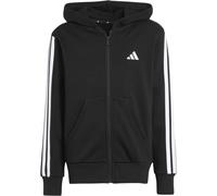adidas 3S FL FZ HOOD Kinder Sweatshirt, schwarz, größe 140