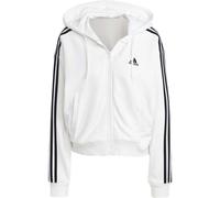 adidas 3S FT FZ S HD Damen Sweatshirt, weiß, größe XL