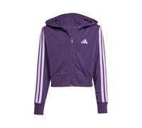 adidas 3Stripes Full - Zip Crop Trainingsjacke Mädchen (nur noch wenige Artikel verfügbar)