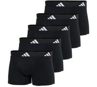 adidas Trunk (5PK) - Active Flex Cotton - Bequeme Unterwäsche, 000 Black, XXL