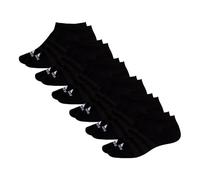 adidas 6 Paar Herren Damen Unisex Socken C SPW Low Sneaker, Farbe:Schwarz, Größe:37-39, Artikel:-black
