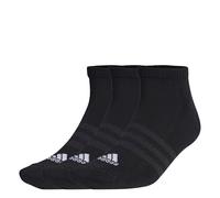 adidas 6 Paar Sportswear Low Cut Sneaker Socken Unisex Kurzsocke, Farbe:Black, Socken & Strümpfe:37-39