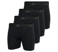 adidas - Active Flex Cotton Ergonomic - Long Short/Pant - 4er Pack (L Schwarz)