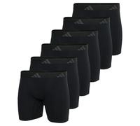 adidas - Active Flex Cotton Ergonomic - Long Short/Pant - 6er Pack (XL Schwarz)