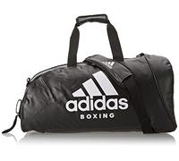 Adidas Sporttasche 2in1 Bag adiACC051B-100 PU Unisex Schwarz/Weiß M