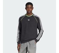 adidas Adicolor Piping Crewneck Sweatshirt Black / White XS