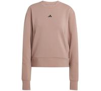adidas - Women's D4T Knit Crew - Pullover, Gr. L, braun (WarmClay)