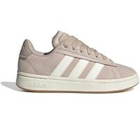 Sneaker ADIDAS SPORTSWEAR "GRAND COURT ALPHA" Gr. 40,5, wonder taupe, sanftes weiß, vapour grau, Leder, Textil, Schuhe, Design inspiriert vom adidas Campus 00 (54549214-40,5) wonder taupe, sanftes wei