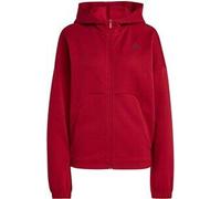 Adidas Future Icons Small Logo Reißverschlusspullover M Active Maroon