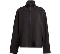 ADIDAS SPORTSWEAR Sweatshirt mit Stehkragen und Reißverschluss in Black, Größe M