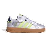 ADIDAS DISNEY GRAND COURT 3.0 KIDS SCHUH Frozen Purple / Semi Frozen Lemon / Gum 28 1/2
