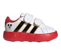 adidas Sportswear x Disney Mickey Mouse Grand Court Sneaker Kinder JQ8070 - cloud white/core black/bold gold 22