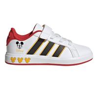 adidas x Disney Mickey Mouse Grand Court Sneaker Kinder JQ8067 - cloud white/core black/bold gold 29