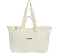 LIN CANVAS TOTE IVORY/CGREEN -