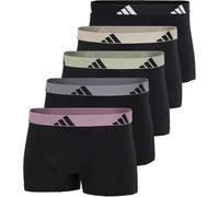 ADIDAS adidas Herren Boxershorts, 5er Pack - Trunks, Active Flex Cotton, Logo (4AM019) XL Bunt