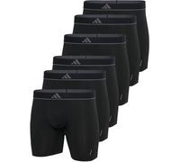 Boxershorts ADIDAS ORIGINALS "Boxershort Boxer Briefs Active Micro Flex Eco 6P 6er Pack", Herren, Gr. L, schwarz, Obermaterial: 85% Polyester PES. 15% Elasthan EL., Unterhosen (89278942-L) schwarz