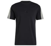 adidas - Adidas Kit 3-Stripes Regular T-Shirt - T-Shirt, Gr. L, schwarz (Black/OffWhite)