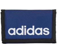 adidas - Adidas Linear Wallet Geldbeutel mit Klettverschluss d.-blau/weiß Blau