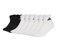ADIDAS adidas Unisex Quarter Socken, 9er Pack - Thin & Light Sportswear Ankle Socks, Logo, einfarbig (TB_WH755-9P) 40-42 2