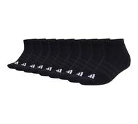 ADIDAS adidas Unisex Sneakersocken, 9er Pack - Cushioned Essentials Low Socks, Logo, gepolstert, einfarbig (TB_UB975-9P) 40-42 Schwarz