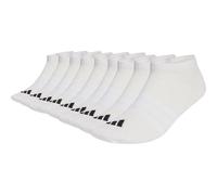 ADIDAS adidas Unisex Sneakersocken, 9er Pack - Thin & Light Sportswear Low Cut Socks, Logo, einfarbig (TB_SF951-9P) 46-48 Weiß