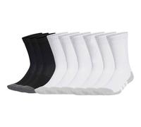 Kurzsocken ADIDAS ORIGINALS "Socken Essentials Climacool Crew Socken 9P 9er Pack", Herren, Gr. 40-42, bunt (2xweiß, schwarz), Obermaterial: 69% Polyester PES. 26% Baumwolle CO. 4% Elasthan EL. 1% Poly