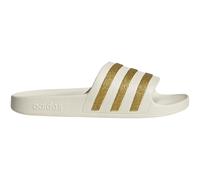 adidas Adilette Aqua Badelatschen Damen KJ7346 - off white/gold met./gold met. 38