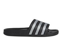 adidas Damen Adilette Aqua Slides Sandal, Core Black/Silver Met./Silver Met., 38 EU