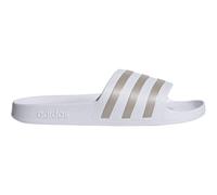 adidas Adilette Aqua Badeschuh - Unisex - weiß/grau in Größe 44 2/3 jetzt im Angebot