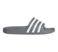 adidas Adilette Aqua 3-Streifen grau/weiss Badeschuhe Damen/Herren, Größe Euro (US) 40,5 (7)