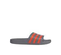 Badesandale ADIDAS SPORTSWEAR "AQUA ADILETTE", Gr. 44,5, grau three, impact orange, grau three, Synthetik, sportlich, Schuhe (37466525-44,5) grau three, impact orange, grau three