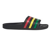 adidas Adilette Aqua Slides core black-green-pure ruby (A0QM) 9