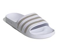 adidas Unisex Adilette Aqua Slides, Cloud White / Platinum / Cloud White, 48.5 EU