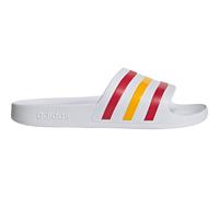 Badesandale ADIDAS SPORTSWEAR "AQUA ADILETTE", Herren, Gr. 47, cloud weiß, team power rot 2, crew gelb, Synthetik, Schuhe, Badelatschen, World Cup Nations Pack (33281369-47) cloud weiß, team power rot
