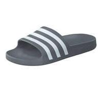 adidas Unisex Adilette Aqua Slides, Grey Three / Cloud White / Grey Three, 46 EU