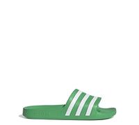 adidas Adilette Aqua, unisex-adult Slide, Vivid Green Ftwr White Vivid Green, 42 EU