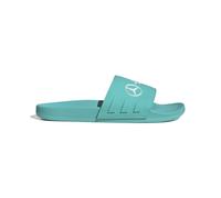 adidas Unisex MERCEDES - AMG PETRONAS FORMULA ONE TEAM ADILETTE COMFORT SLIDES, semi mint rush/ftwr white/semi mint rush, 43 EU
