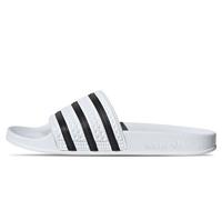 Adidas Adilette | Badeschuhe für Unisex | White / Core Black 48.5