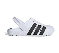 adidas Unisex ADILETTE 2.0 CLOG, Cloud White/Core Black/Cloud White, 44.5 EU