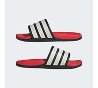 adidas ADILETTE COMFORT 2.0 Unisex Badelatschen schwar/rot/weiß Größe 36 2/3 - 4068806074140