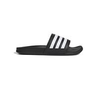 adidas Unisex Adilette Comfort Slides, Core Black / Cloud White, 39 EU