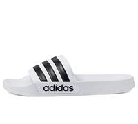 adidas Adilette Duschsandale, Unisex, Erwachsene, Weiß/Kern schwarz/weiß, 34 EU