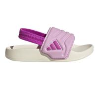 adidas Adilette Estrap 2.0 Badelatschen Kinder HQ9204 - off white/purple burst/bliss lilac 24