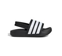 adidas Unisex Baby Adilette ESTRAP Slides Infants RUTSCHEN, Core Black/Cloud White/Core Black