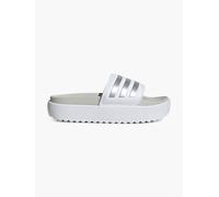 adidas Adilette Platform Slides Weiß, Damen, Größe: 40 1/2, Material: EVA