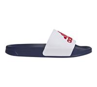adidas Adilette Shower Badelatschen Herren HQ6885 - cloud white/better scarlet/victory blue 44.5