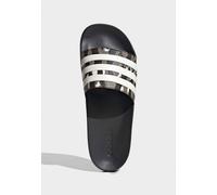 Adidas - Adilette Shower Cblack/Alumin/Tengrn - Badelatschen Schwarz EU 40,5