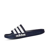 Adidas CF Adilette, Badepantolette für Damen und Herren navy/white/navy navy/white/navy 10 (EU 44,5)