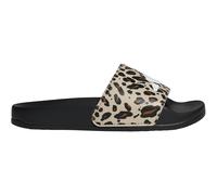 Badesandale ADIDAS SPORTSWEAR "ADILETTE SHOWER LOGO KIDS SANDALE", Kinder, Gr. 28, crystal linen, core weiß, core schwarz, Synthetik, Schuhe (22129617-28) crystal linen, core weiß, core schwarz
